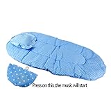 Yoliki Babyzelt Faltbett mit 1 Moskitonetz,1 Matratze,1 Netz mit Musik für Baby tragbar - 4