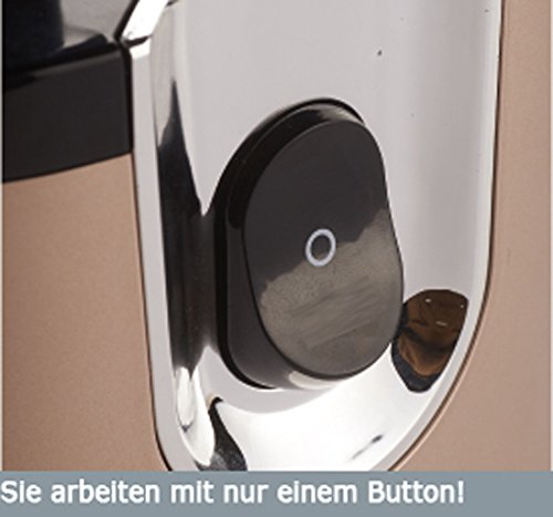 Acopino 360 Delicato Slow Juicer Kaltpress-Entsafter mit Press-Schnecken-Technik für ganze Früchte, rot - 3