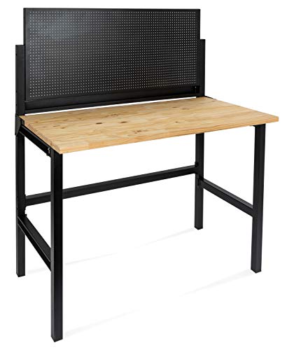 Klappbare Werkbank | Klappbarer Werktisch | Freistehend | ca. 120,5 x