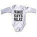 Frankie Says Relax - Long Sleeve babygrow (0-3 Months)