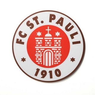 St. Pauli Mousepad logo rund