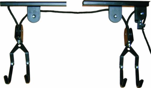 Terra Bikes Fahrrad-Wandhalter Bike-Lift, schwarz, 99 x 4 x 8 cm, 13604700