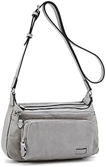 Abbacino  Women’s DAUPHINMessenger Bag  Grey Grey (Grey)