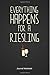 Produktbild Everything Happens For A Riesling Journal Notebook: 100 Pages 6 x 9 College Ruled Writing Paper Diary Planner Funny Wine Quote