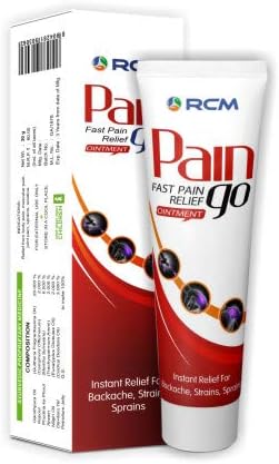 RCM Natural Organic Pain Go Instant Pain Relief (30g) Pack of 2