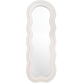 Flamingueo &ndash; Full Body Mirror &ndash; Terry Cloth Frame &ndash; Irregular Shape &ndash; Wall Mirror &ndash; Wavy Mirror &ndash; Room Decoration &ndash; 160 x 60
