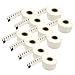 Produktbild 10x Ti-Sa Basic Adressetiketten für Dymo ersetzt 99012 S0722400 für Dymo Labelwriter 450 - weiß - 89x36mm - 260 Etiketten pro Rolle (Doppelpack)