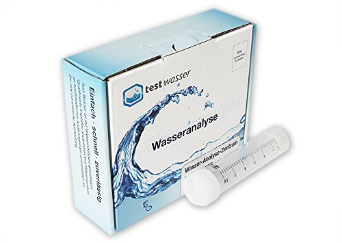 Wassertest auf Schwermetalle - Trinkwassertest auf Blei, Kupfer, Eisen und andere Schwermetalle - Wassertest Set mit eigener Probenahme und professioneller Wasseranalyse im Labor Wassertest auf Schwermetalle - Trinkwassertest auf Blei, Kupfer, Eisen und andere Schwermetalle - Wassertest Set mit eigener Probenahme und professioneller Wasseranalyse im Labor