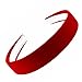 Red Velvet Feel Alice Hair Band Headband 2.5cm (1") Wide