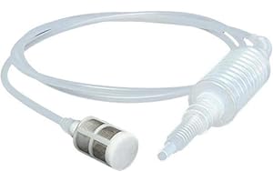 Ayrsjcl Siphon Puble Tubo Vino Cerveza Cerveza Herramiento para Hogar Cocina Cocina Vino Cerveza Que Hace Filtro Siphon Filtro Tubo