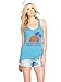 Brave Soul Printed Vest In Blue Size 8