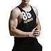 Produktbild Shangqi Fitness Tank Herren Funktionelle Sport Bekleidung Geeignet Für Workout Training Tank Top Herren Kompressions Shirt kurzärmlig Funktionsshirt mit Netzstoffeinsätzen Sportshirt mit ultraengem