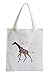 Produktbild Raxxpurl Flower Power Giraffe Fun Jutebeutel