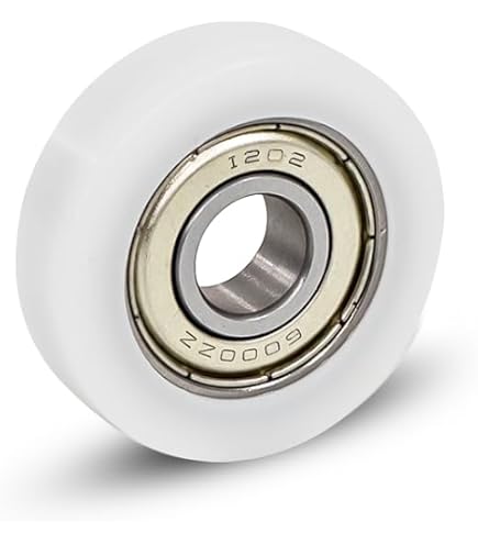 Sourcing Map 4 Stück Rollenlager – Kugellager-Leitrad Als Riemenscheibe – 8x32x12 Mm – Weiß – Leise & Präzise