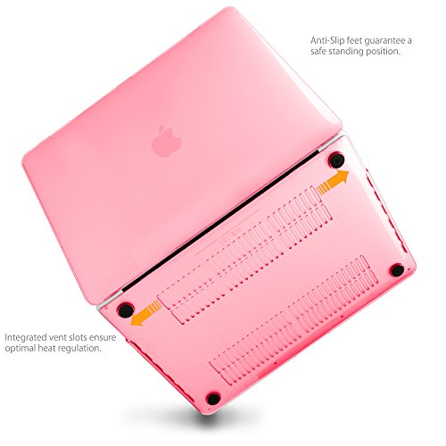 MyGadget H  lle Crystal Clear Case - f  r Apple MacBook NEW Pro 15   Ende 2016 mit USB C  Model A1707 - Plastik Tasche Schutzh  lle Hartschalen Cover 