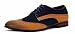 Produktbild Herren Brogues Smart Büroschuhe Freizeit Hochzeitskleid Party UK Größe - Herren, Braun/Marineblau, 7 UK / 41 EU