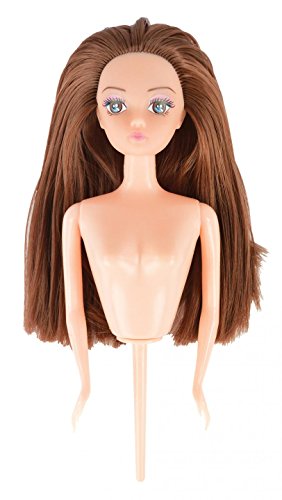 Preisvergleich Produktbild Büste Puppe für Kuchen – Brünette Liebespuppe – SCRAPCOOKING