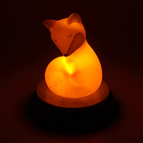 ANSMANN LED-Nachtlicht niedlicher Fuchs für Kinder/Babys Cartoon Orientierungslicht Einschlafhilfe autom. Abschaltung Touchsensor – Bestätigte Kindersicherheit, von jungen Eltern empfohlen - 5