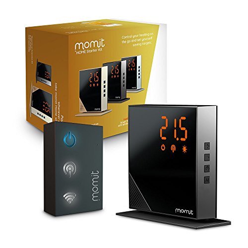 Preisvergleich Produktbild momit bmhtpv2eu Smart Thermostat für Heizung Version 2, schwarz