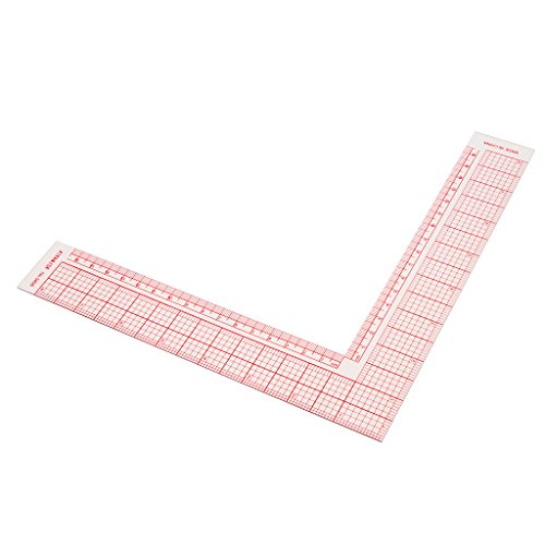 Sharplace Regla L Accesorio de DIY para Costura para Diseñador de Modas