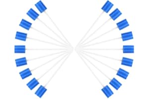 SUMEDTEC Oral Swabs 50 Stück Einweg-Zahnpflege-Schwamm, Zahnputzschwamm, für Männer und Frauen, Oralreinigung (blau)