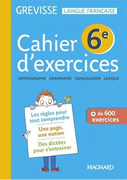 Francais 6e Grevisse Cahier D Exercices Amazon De Ariane Carrere Fremdsprachige Bucher