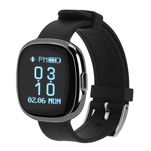 NONMON Blutdruck Herzfrequenz Monitor Fitness Tracker Pulsuhr Glasschirm