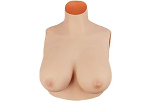 KUMIHO Silikon Brust Brustformen Brustprothese künstliche brüste Transgender Crossdresser Realistische Haut - Zweite Generation - Hochwertiges weiches Silikon, C-G cup