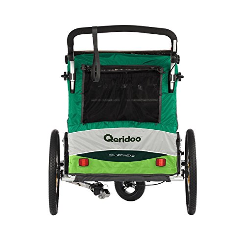 Qeridoo Sportrex 2 Fahrradanhänger 2017 – 2 Kinder - 3