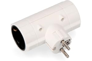 EDM E40061 Doppelstecker T/Tl 16 A, mehrfarbig, 250 V