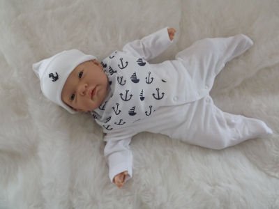 J. SAILOR BCLS BOY Childs 1st Reborn Newborn Weighted Doll Fake Toy Baby Girls Childs Birthday Christmas Gift UK Seller made by Saxon Reborns