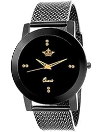 Swisso Quartz Movement Analogue Black Dial Women's Watch - Swisso-0133