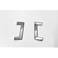 Automaze CN-League Chrome Headlamp Chrome Garnish Cover Compatible For Innova Crysta 2023+ Models