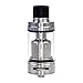 Produktbild Riccardo Melo RT 25 Clearomizer 4,5 ml, Durchmesser 25 mm, Eleaf Verdampfer für e-Zigarette, silber, 1 Stück