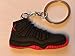 Produktbild Air Jordan XI Sneaker Schlüsselanhänger Bred Keychain 11 NBA Schwarz