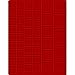 Produktbild LINDNER Das Original Velourseinlage, hellrot, mit 45 rechteckigen Fächern für Münzen/Münzkapseln bis Ø24, 28, 39 und 44 mm