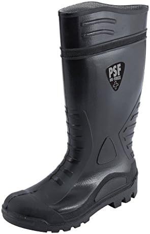 Mens Dri-Force Plus Black Pvc S5 Black Boot D110SM Size-9