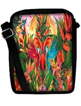 Snoogg , Damen Umhängetasche mehrfarbig multi