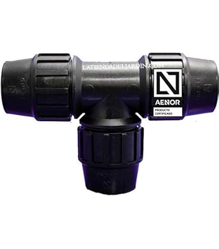 Te Uguale In Polietilene 20mm Certificato AENOR - Per Impianti Idraulici, Irrigazione E Lavori Edili - Foto 6