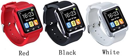 FANCY CHERRY® [Upgraded Version] U80 Bluetooth 4.0 Smartwatch Watch Mobile Phone Sportswatch Pedometer for Smartphones IOS Apple iPhone 4/4S/5/5C/5S/6/6 Puls Android Samsung S3/S4/S5/S6 Note 2/Note 3/Note 4 HTC Sony