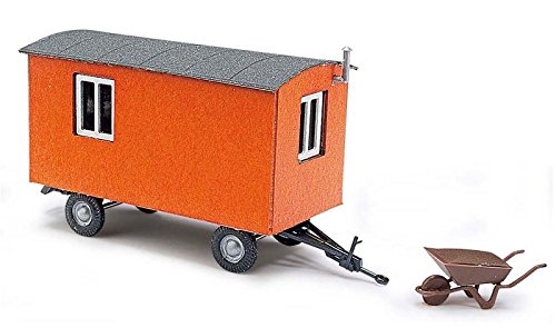 Preisvergleich Produktbild Busch 59934 Anhänger Bauwagen mit Schubkarre