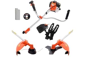 PARKERBRAND.COM 52cc Petrol Brush Cutter, Grass Line Trimmer