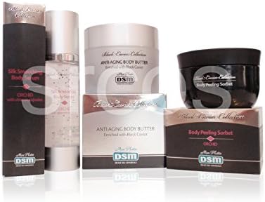 Mon Platin DSM Black Caviar Orchid Body Set (Peeling, Anti-Aging Butter &amp; Serum)