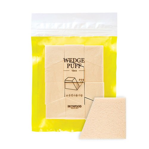 [Skin Food] Wedge Puff Sponge Jumbo Size (12pcs)