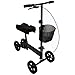 Produktbild Outdoor Knie Walker einklappbar Knie Rollator höhenverstellbar Scooter All Terrain Knie Roller mit Bremsen