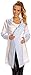 Happy Mama Women's Maternity Waterfall Knit Cardigan Colour Block Stripes 399p (Blue & White, UK 8/10/12)