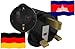 Produktbild Urlaubs Reiseadapter Kambodscha für Geräte aus Deutschland Kindersicherung und Schutzkontakt 250V