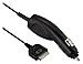 Produktbild tec+ Basics Apple 30-pin KFZ-Ladegerät Ladekabel In-Car Charger mit LED Display Kompatibel mit iPhone 3G/3GS/4/4S, iPad 2/3, iPod Touch 4. Generation und iPod Nano 6. Generation - Schwarz