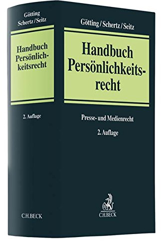Preisvergleich Produktbild Handbuch Persönlichkeitsrecht: Presse- und Medienrecht