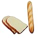 Produktbild Merssavo 3 Stück Simulation PU Brot Modell Drücken Langsam Rebound Weiche Duftenden Brot Spielzeug Dekoration Schränke Display Requisiten